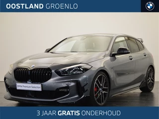 Hoofdafbeelding BMW 1 Serie BMW 1 Serie 118i M Sport (incl. 3 jaar gratis onderhoud) / Sportstoelen / Adaptieve LED / M Sportonderstel / Live Cockpit Professional / Extra getint glas