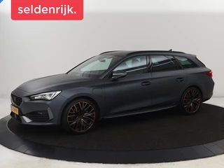 Cupra Leon 1.4 eHybrid VZ | 245pk | Leder | Stoelverwarming |  Camera | Carplay | Memory | Sfeerverlichting | Navigatie | Adaptive cruise | Keyless | Sportstoelen | Full LED | 19'' | PHEV | Plug In