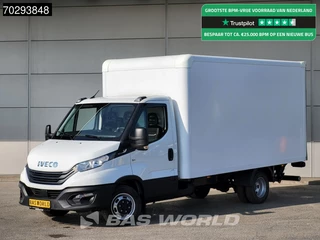 Iveco Daily 35C16 Automaat Laadklep Bakwagen Dubbellucht Airco Camera Meubelbak Koffer 20m3 Airco