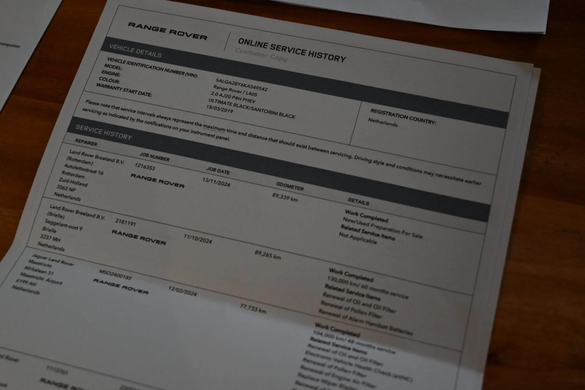 Hoofdafbeelding Land Rover Range Rover