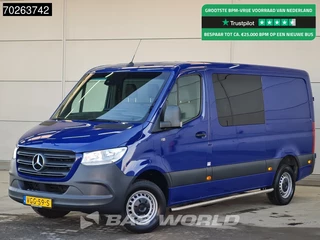 Mercedes Sprinter 314 CDI Automaat L2H1 Dubbel Cabine Airco Cruise Camera MBUX Trekhaak Doka Mixto L2 7m3 Airco Dubbel cabine Trekhaak Cruise control