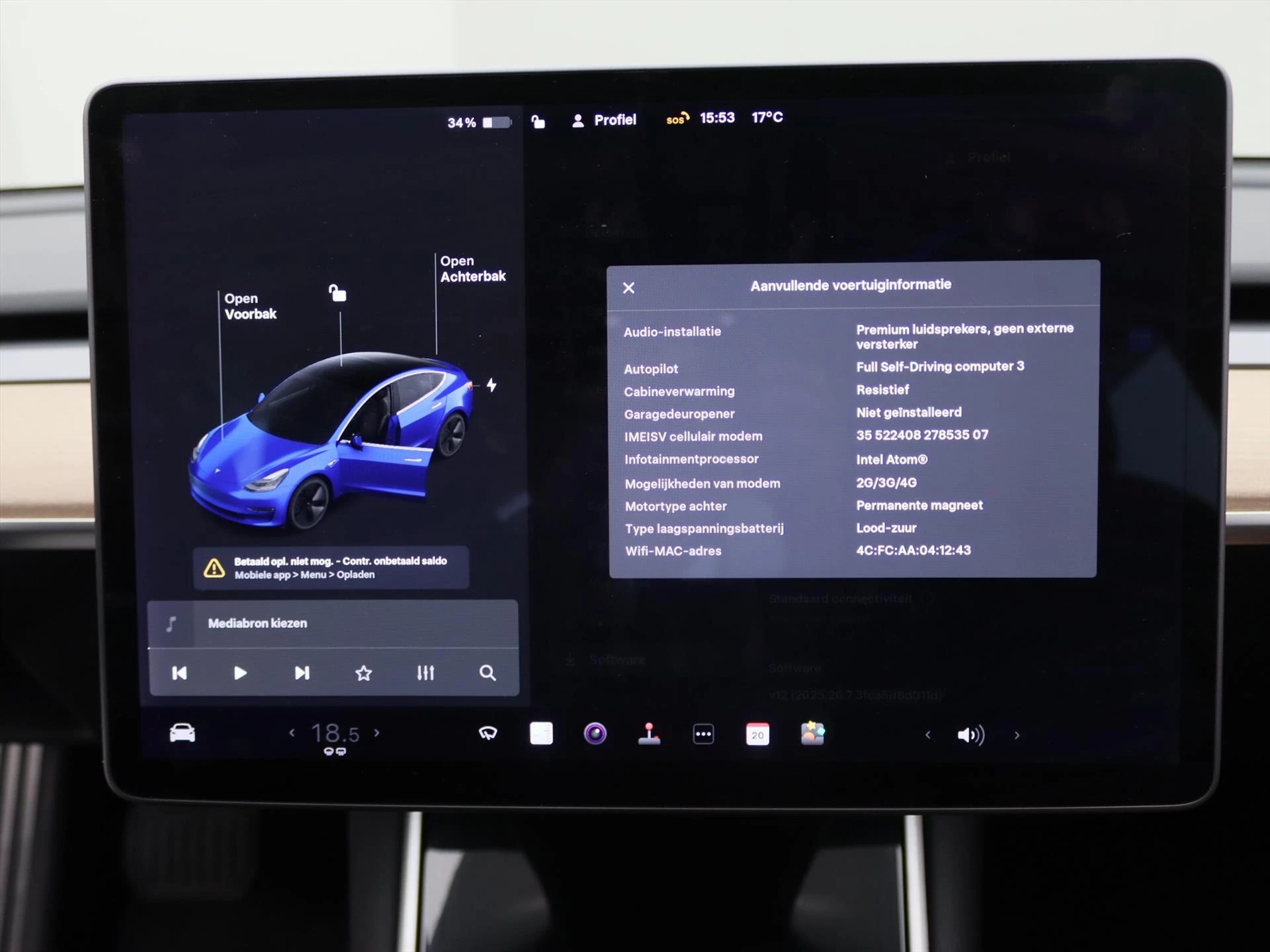 Hoofdafbeelding Tesla Model 3