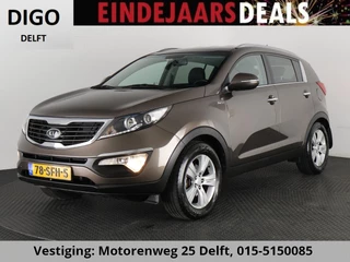 Kia Sportage 2.0 X-EXCUTIVE 4WD PLUS PACK AUTOMAAT 1600 KG TREKKEN.LEDER.PDC.LMV. GOED ONDERHOUDEN