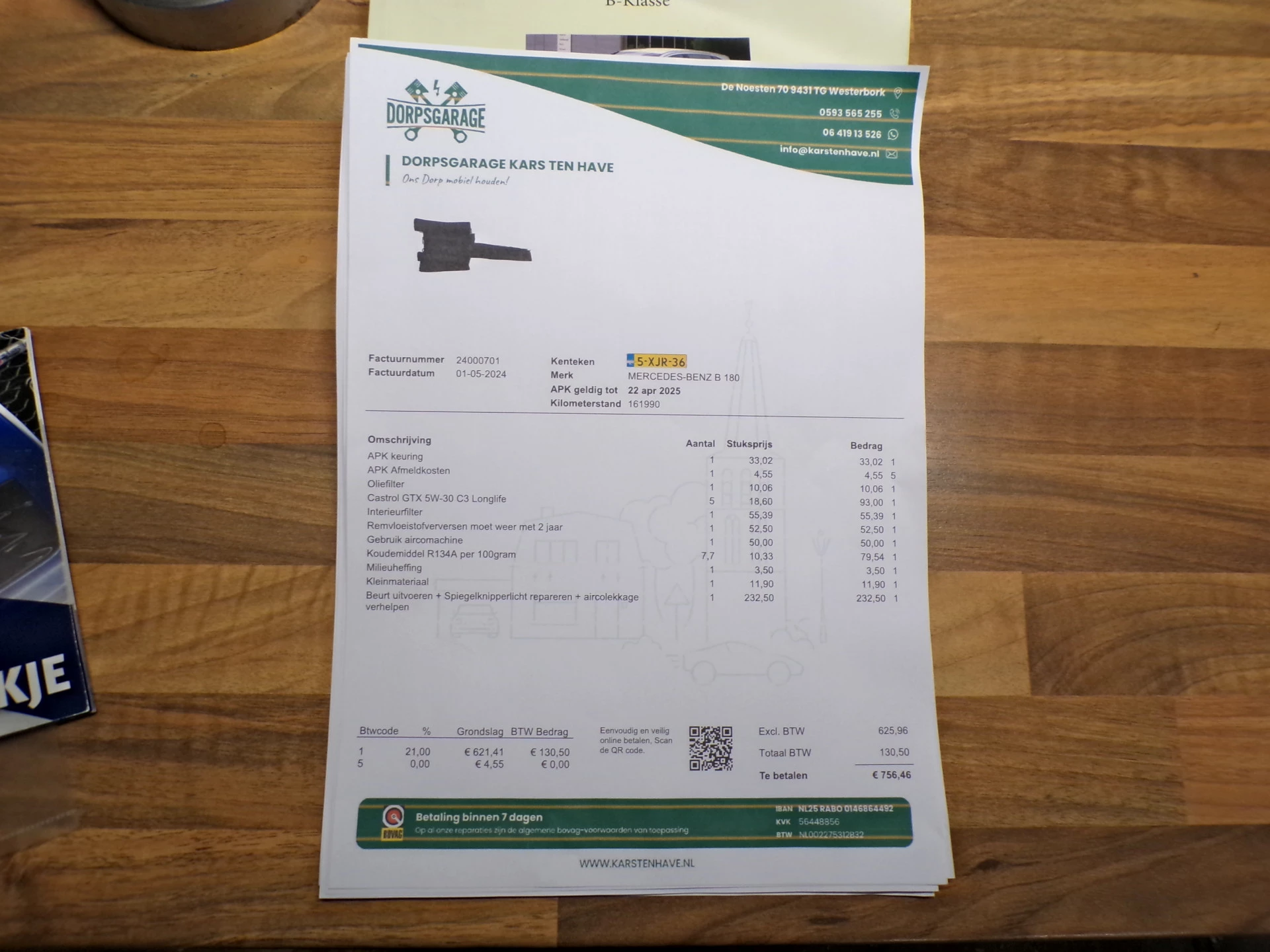 Hoofdafbeelding Mercedes-Benz B-Klasse