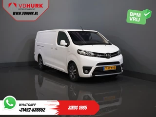 Toyota ProAce Worker 2.0 Aut. L2 Adapt.Cruise/ Headup/ Standkachel/ Stoelverw/ Keyless/ Carplay/ Navi/ Camera/ PDC/ LMV/ Climate/ Trekhaak