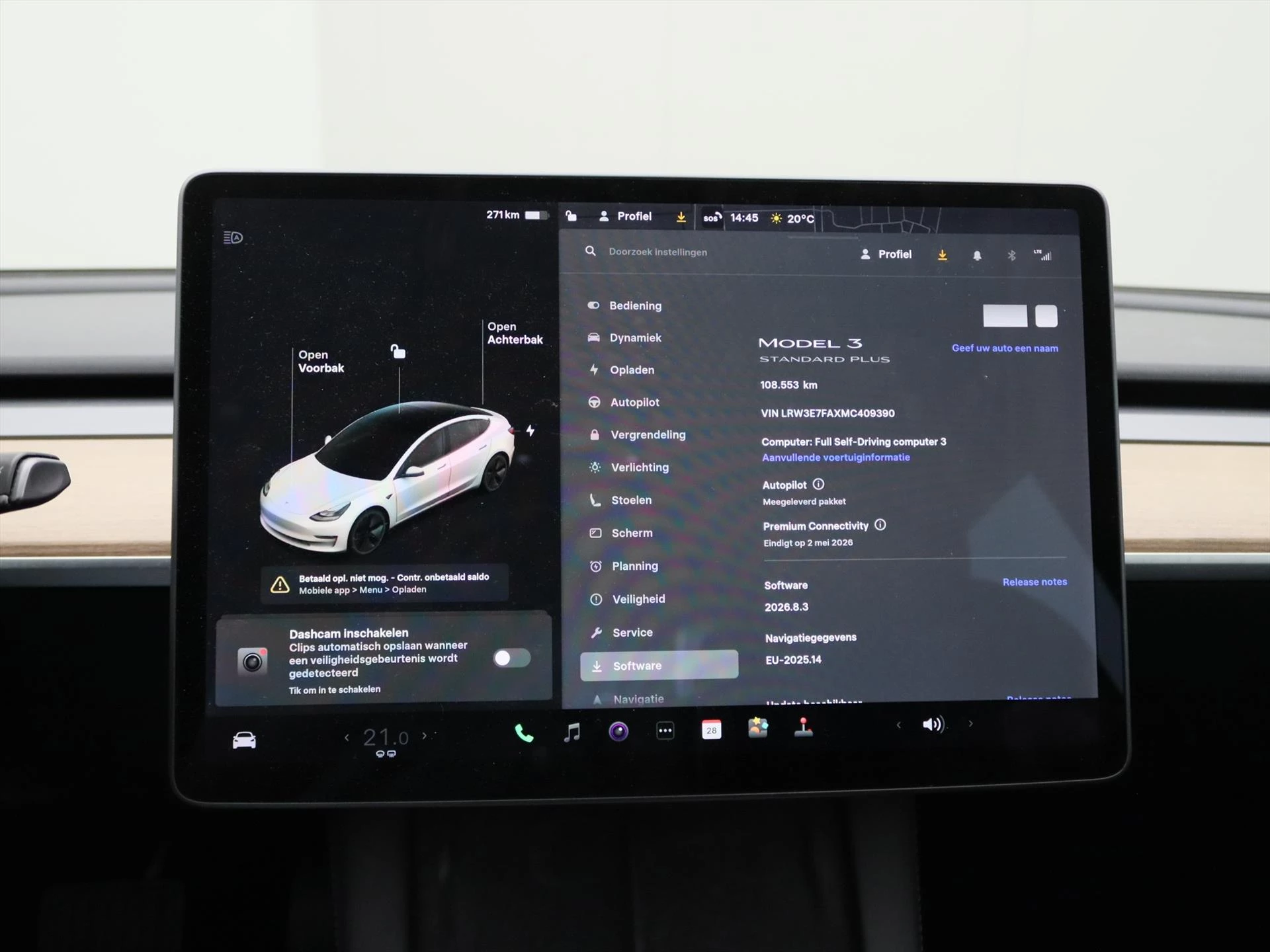 Hoofdafbeelding Tesla Model 3