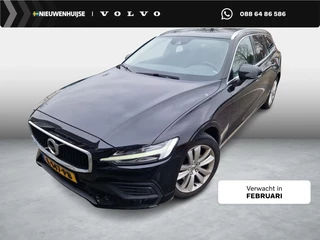 Volvo V60 2.0 B4 Momentum Business | Stoelverwarming | Stuurverwarming | Trekhaak | Adaptieve cruise control | Pilot assist | Zitvlak verlanger |