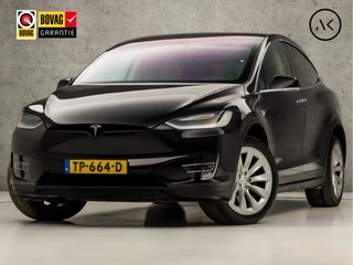 Tesla Model X 75D Sport 334Pk (AUTOPILOT, LUCHTVERING, MEMORY SEATS, LEDER, TREKHAAK, 360 CAMERA, STUUR/STOELVERWARMING, SFEERVERLICHTING, NIEUWSTAAT)