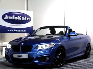 BMW 2 Serie Cabrio 220i M-Sport AUT ALCNTRA NAVI BT STOELVW XENON '15