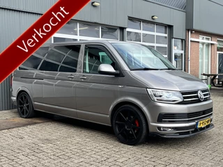 Volkswagen Transporter 2.0 TDI L2H1 DC Airco Cruise controle Apple carplay Trekhaak 2500kg trekgewicht Parkeerhulp voor en achter 5-Persoons Euro 6 Telefoonverbinding Bpm vrij voor particulier gebruik!!