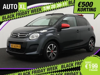 Citroën C1 1.0 e-VTi Airscape Shine Cabrio Camera Stoelverw. Navi
