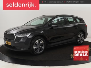 Hoofdafbeelding Škoda Enyaq iV Skoda Enyaq iV 60 | Stoelverwarming | Trekhaak | Matrix LED |  Carplay | Stuurverwarming | Navigatie | Half leder | Cruise control | Parkeerhulp