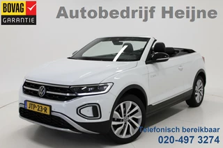 Volkswagen T-Roc Cabrio 1.5 TSI 150PK DSG STYLE VIRTUAL/NAVI/CARPLAY FABRIEKS GARANTIE