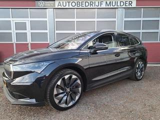 Škoda Enyaq iV 80 204 Pk First Edtion Warmtepomp, Leder Apple carplay, Trekhaak