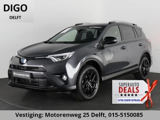 Toyota RAV4 2.5 HYBRID BLACK EDITION AUTOMAAT GARANTIE 6-2028 NAVI.PDC.CAMERA.18 INCH. SLECHTS 99.000 KM.
