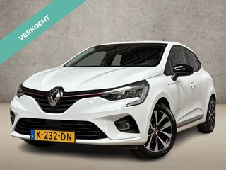 Renault Clio 1.6 E-Tech Hybrid 140 Sport 140Pk Automaat (VIRTUAL COCKPIT, APPLE CARPLAY, GROOT NAVI, LM VELGEN, GETINT GLAS, SPORTSTOELEN, PARKEERSENSOREN, CRUISE, NIEUWE APK, NIEUWSTAAT)