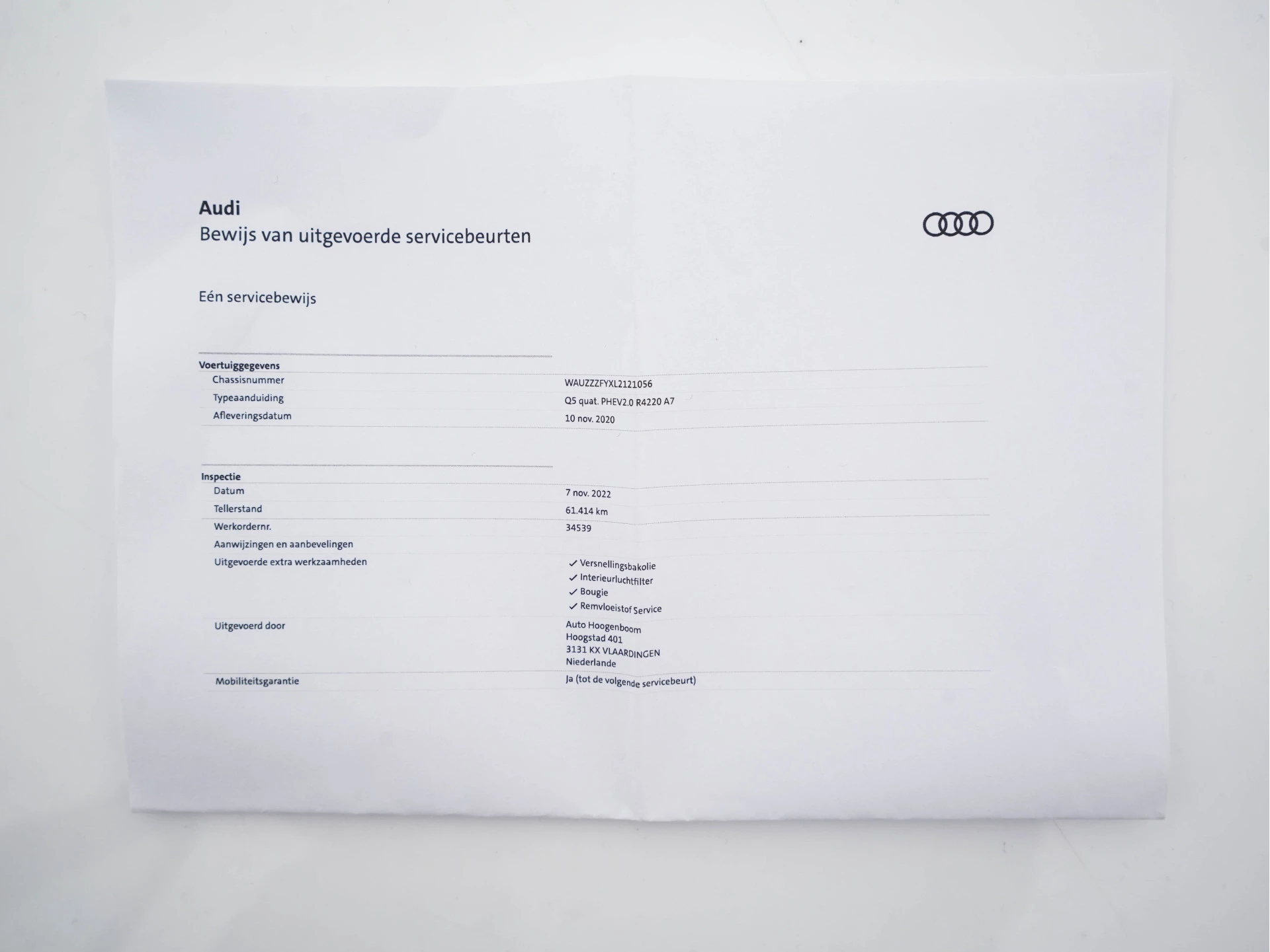 Hoofdafbeelding Audi Q5