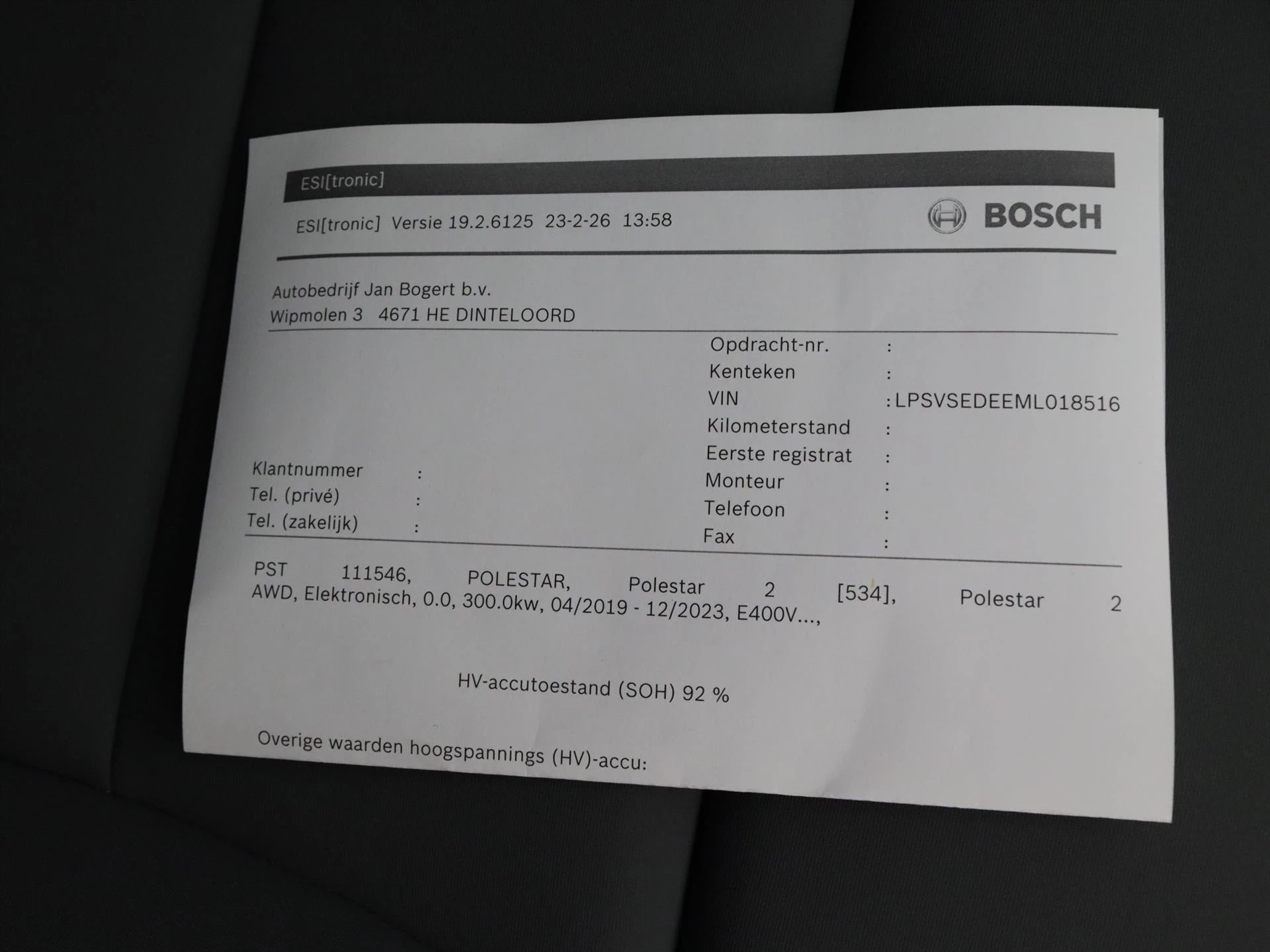 Hoofdafbeelding Polestar 2