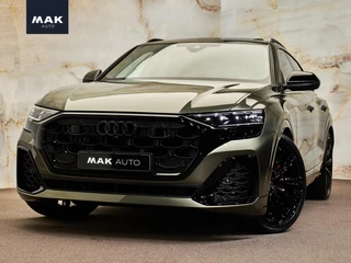 Audi Q8 60 TFSI e Quattro Pro Line S Competition, Audi Exclusive, pano, 4W-best, B&O adv., Luchtv., OLED, S sportstoelen, Laserlicht, 23", NP175k