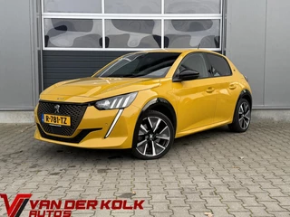 Hoofdafbeelding Peugeot e-208 Peugeot e-208 GT-Line 50 kWh CarPlay LED Camera Navigatie Climate Cruise