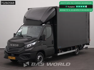 Iveco Daily 35S21 BPM VRIJ! 3.0L Automaat Laadklep Zijdeur ACC LED CarPlay Lat om Lat D'Hollandia 3,5t Trekvermogen Meubelbak Koffer Bakwagen 22m3 Airco