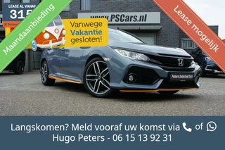 Honda Civic 1.0 i-VTEC Elegance Sport Orange Edition