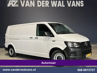 Volkswagen Transporter 2.0 TDI 150pk Automaat L2H1 inrichting Euro6 Airco | 2500kg Trekhaak | Omvormer | Navigatie, Apple Carplay, Cruisecontrol, Android Auto, Parkeersensoren, Bijrijdersbank