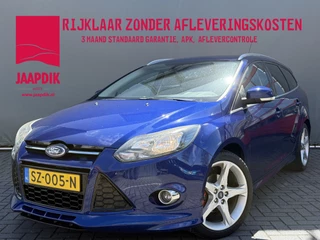 Ford Focus Wagon BWJ 2013 1.6 126 PK TI-VCT Titanium AUTOMAAT | TREKHAAK | LEDER | STOELVERW. | VOORRUITVERW. | ELEKR.STOELEN | LMV | PDC