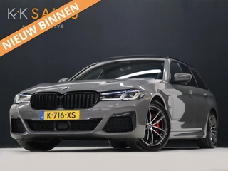 BMW 5 Serie Touring 530e High Executive M Sport [TREKHAAK UITKLAPBAAR, SCHUIFKANTELDAK, MEMORY SEATS, ADAPTIVE CRUISE CONTROL, APPLE CARPLAY, ANDROID AUTO, HARMAN/KARDON, HUD, 360 CAMERA, NIEUWSTAAT]