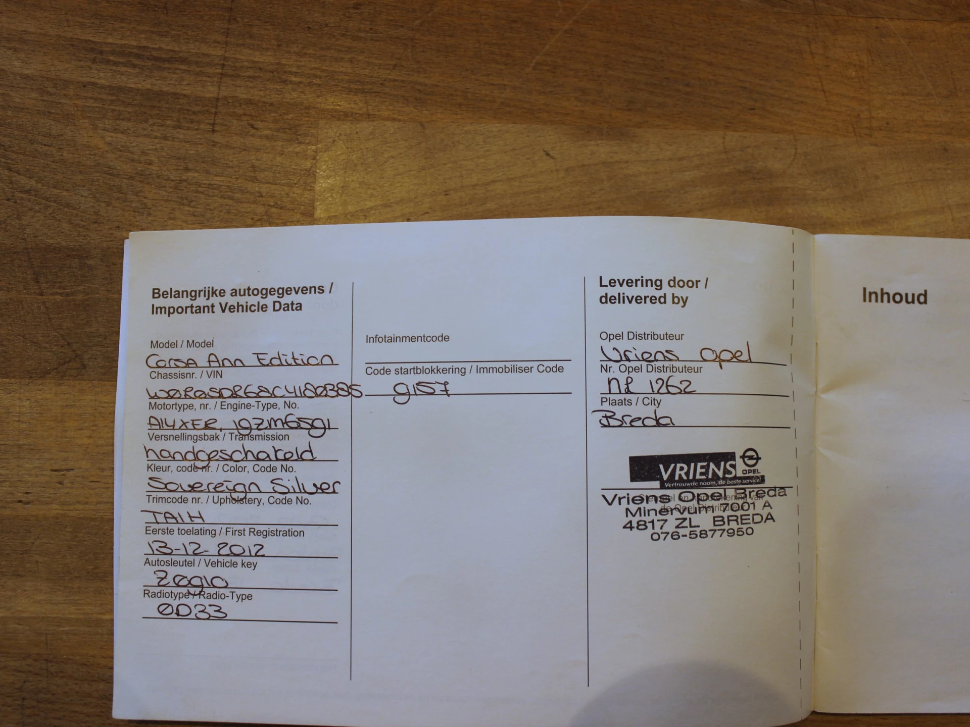 Hoofdafbeelding Opel Corsa