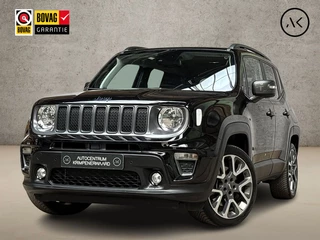 Hoofdafbeelding Jeep Renegade Jeep Renegade 4xe 240 Plug-in Hybrid Electric S 240Pk Automaat (APPLE CARPLAY, GROOT NAVI, CAMERA, STUUR/STOELVERWARMING, SPORTSTOELEN, ADAPTIVE CRUISE, GETINT GLAS, LANE ASSIST, NIEUWSTAAT)