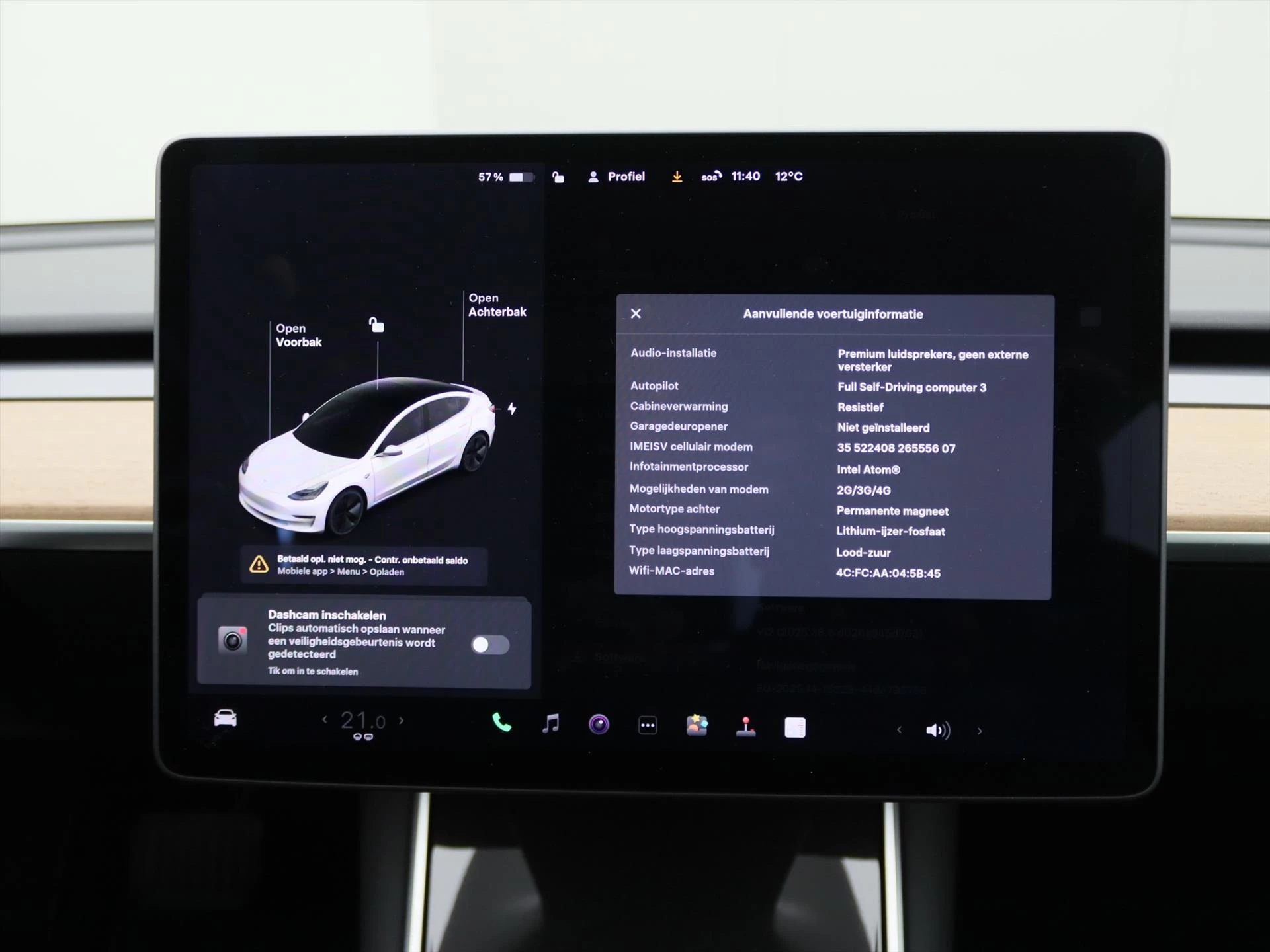 Hoofdafbeelding Tesla Model 3