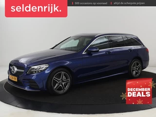Mercedes-Benz C-klasse 300de AMG | Trekhaak | Stoelverwarming | Carplay |  Leder/Alcantara | Full LED | Navigatie | Camera | Park Assist | Climate control | PHEV | Plug In