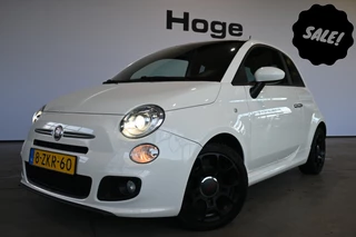 Fiat 500 0.9 TwinAir Turbo 500S Airco ECC Lederen Sportstoelen Licht metaal Inruil mogelijk