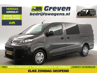 Citroën Jumpy 2.0 BlueHDI L3H1 | Dubbele Cabine | 5 Persoons | Airco Cruise 2xSchuifdeur Parkeersensoren Elektrpakket