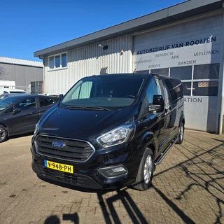 Ford Transit Custom 2.0 TDCI L2H1 170 PK Dubbel Cab. leer Nw distributie