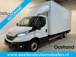 Iveco Daily 35S18 3.0 BE Clixtar Automaat Bakwagen met Laadklep / Laadvermogen 3.060 KG / Euro 6 / Luchtvering / Airco / Camera / CarPlay / Cruise Control / 91.000 KM !!