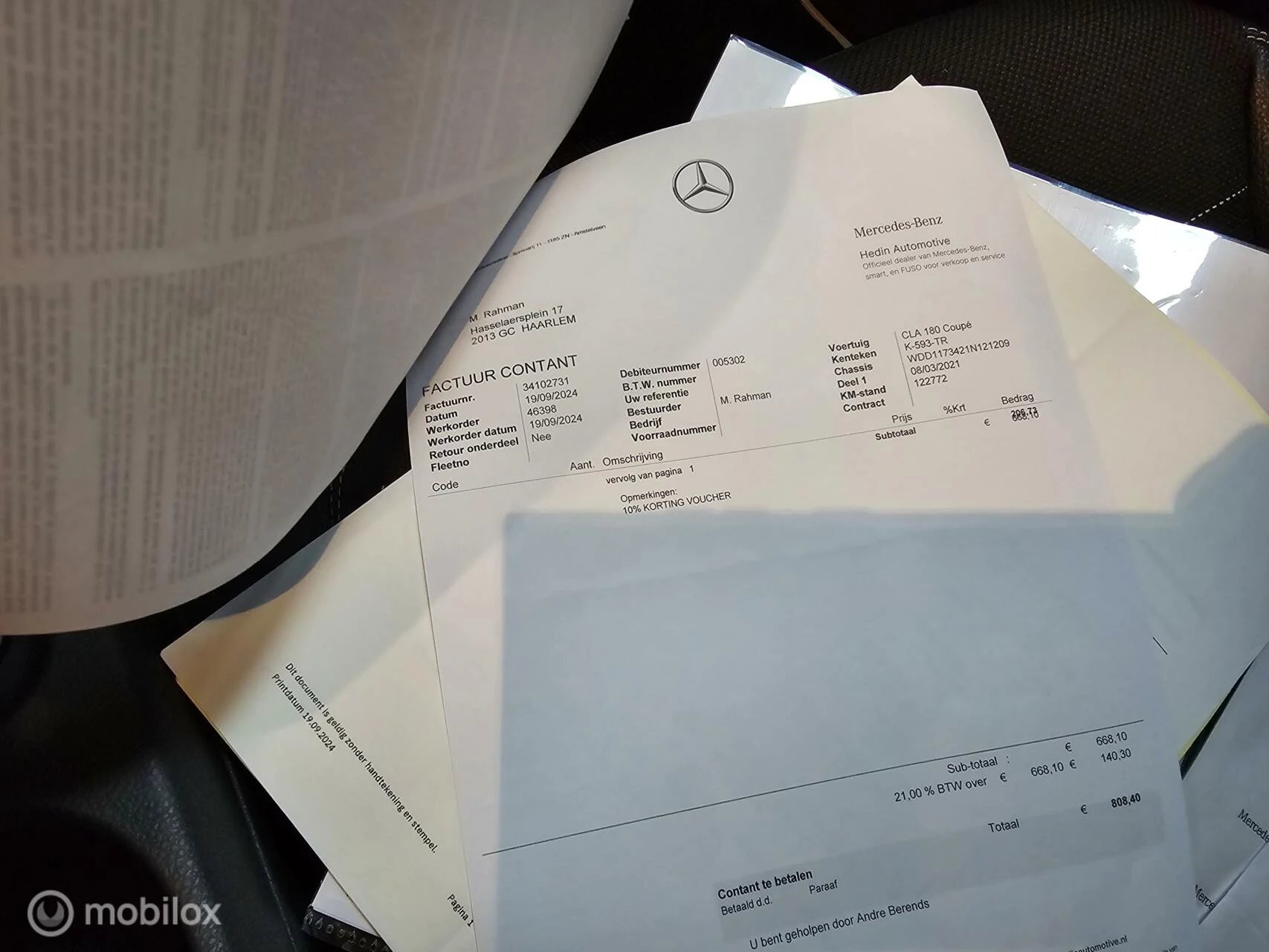 Hoofdafbeelding Mercedes-Benz CLA