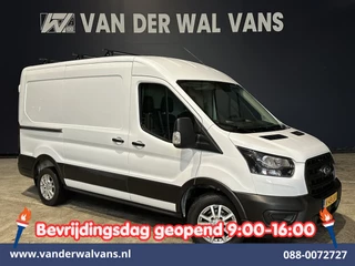 Ford Transit 2.0 TDCI L2H2 Euro6 Airco | 2450kg Trekhaak | LM velgen | Verwarmde voorruit Dakdragers, Bijrijdersbank