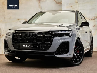 Audi Q7 60 TFSI e Quattro Pro Line S Competition, MJ2024, Nardogrijs (Audi Exclusive), pano, 4W-best, massage, B&O, OLED, S sportstoelen, Laserlicht, tr.haak, 22", NP154k