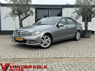 Hoofdafbeelding Mercedes-Benz C-Klasse Mercedes C-klasse 200 CDI Elegance Navi Climate Stoelverwarming