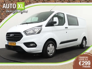 Ford Transit Custom 300 2.0D L2H1 Trend DC 6-Pers Trekhaak Betimmering Cruise