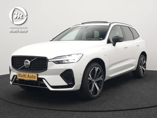 Volvo XC60 T8 AWD R-Design Plug In Hybrid 456pk Dealer O.H PHEV | Panodak | Head Up | 360 Camera | Adaptive Cruise | Google Assistant & Maps |  Apple Carplay | Lederen Sportstoelen Memory & Verwarmd | Keyless | Navigatie | Pilot Assist | Virtual | DA