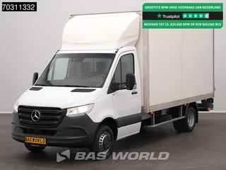 Mercedes Sprinter 515 CDI Automaat Laadklep Dubbellucht Bakwagen Airco Cruise Camera D'Hollandia Euro6 Meubelbak Koffer Airco Cruise control
