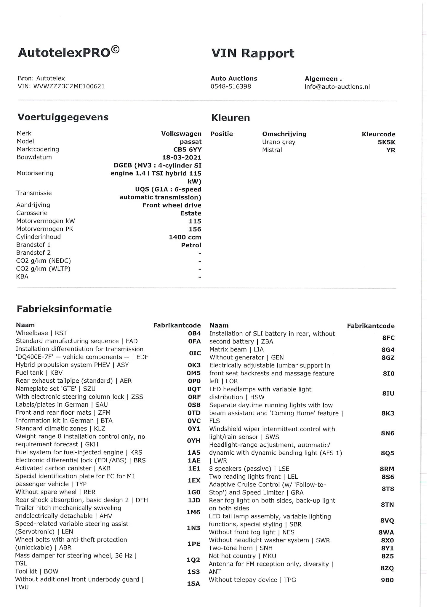Hoofdafbeelding Volkswagen Passat