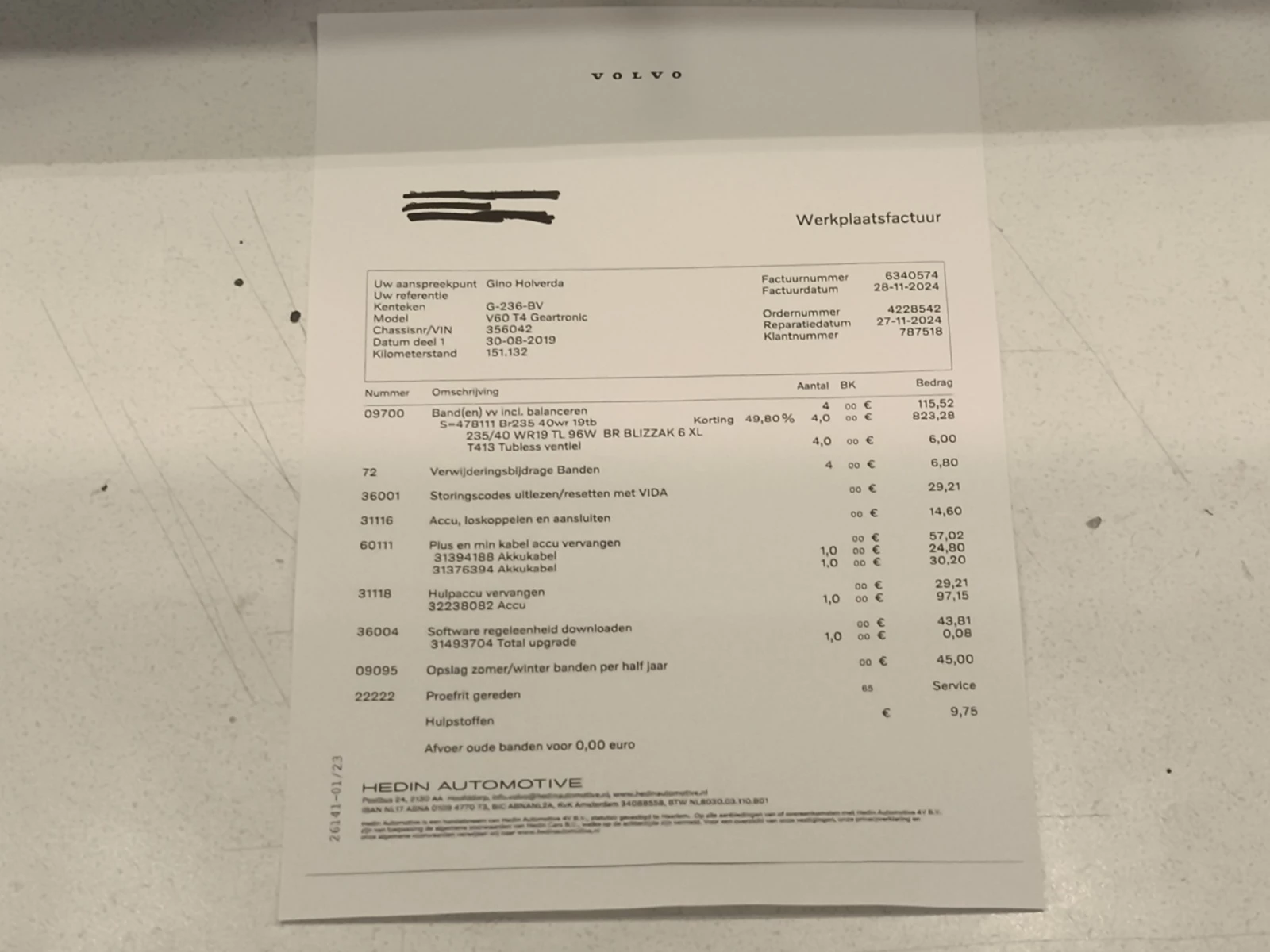 Hoofdafbeelding Volvo V60