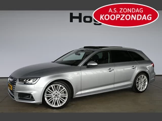Audi A4 Avant 2.0 TFSI quattro S-Line Automaat Navigatie Panoramadak Adaptief Matrix LED Goed Onderhouden! Inruil Mogelijk!