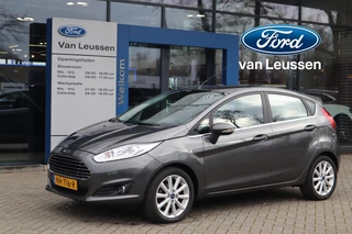 Ford Fiesta 100PK TITANIUM 5-DEURS DISTR.RIEM-VERVANGEN! NAVIGATIE PARK-SENSOREN LM-VELGEN CLIMA VOORRUITVERWARMING