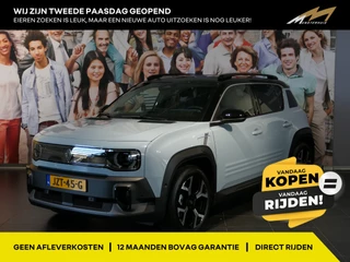 Hoofdafbeelding Renault 4 Renault 4 comfort range techno 52 kWh - NIEUW! - Elektrische kofferbakklep - Dodehoek - Stoel + stuurverwarming