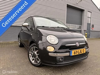 Fiat 500 1.2 Lounge Automaat|Leder|Panoramadak|Clima|